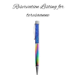 💎Reserved💎Stunning liquid glitter pen